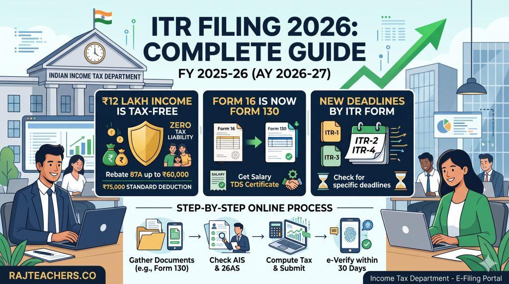 ITR filing 2026: The complete guide for FY 2025-26 (AY 2026-27)